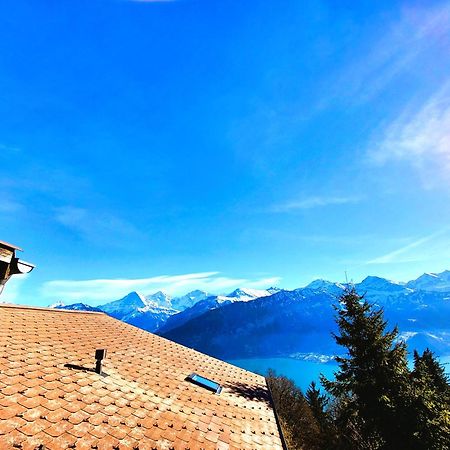 Chalet Lilo 4 Zimmer Big View Beatenberg Kültér fotó