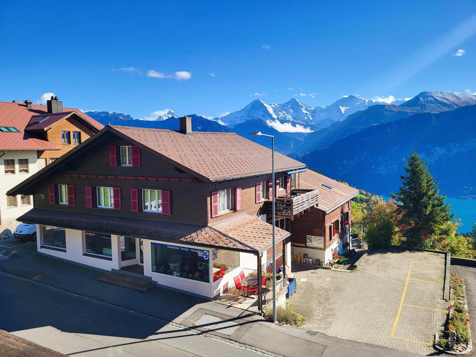 Chalet Lilo 4 Zimmer Big View Beatenberg Kültér fotó